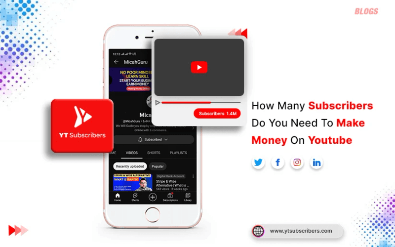 How many subscribers do you need to make money on YouTube?