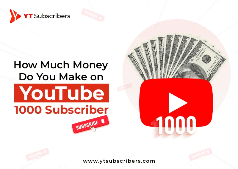 How Much Money Do You Make on YouTube with 1,000 Subscribers